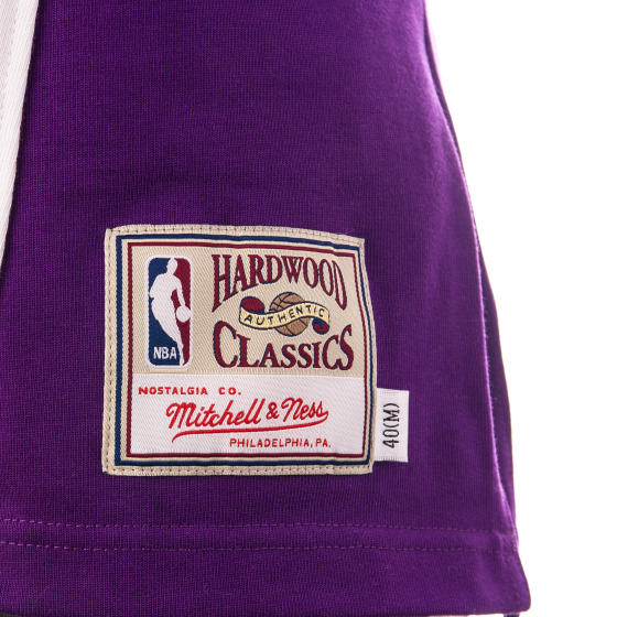 PACKER SHOES x MITCHELL AND NESS “1996-97″ LOS ANGELES LAKERS NBA HARDWOOD CLASSICS SHOOTING SHIRT