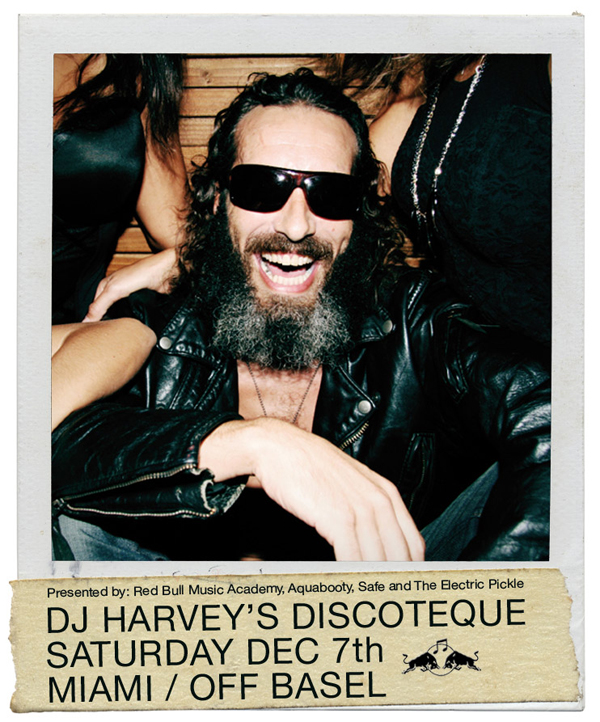 Red Bull Music Acedemy presents DJ HARVEY