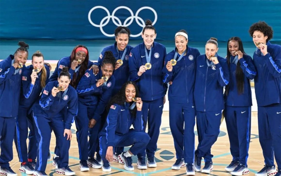 Usa Women'S Basketball Olympics 2024 Aurie Christiane